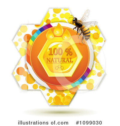 Royalty-Free (RF) Bees Clipart Illustration by merlinul - Stock Sample #1099030
