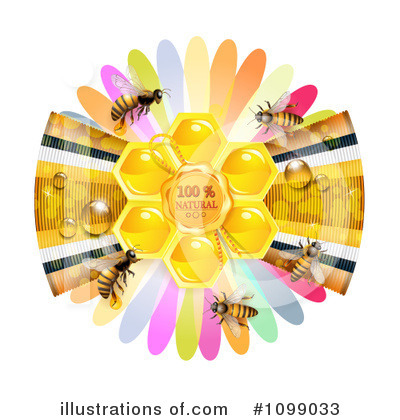 Bees Clipart #1099033 by merlinul