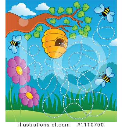 Bee Clipart #1110750 by visekart