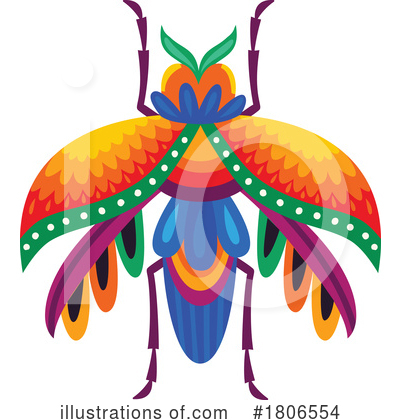 Royalty-Free (RF) Beetle Clipart Illustration by Vector Tradition SM - Stock Sample #1806554