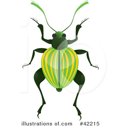 Royalty-Free (RF) Beetle Clipart Illustration by Paulo Resende - Stock Sample #42215