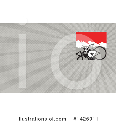 Royalty-Free (RF) Bicycle Clipart Illustration by patrimonio - Stock Sample #1426911