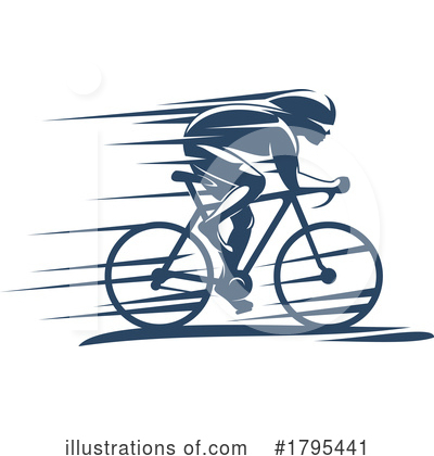 Cycling Clipart #1795441 by Vector Tradition SM