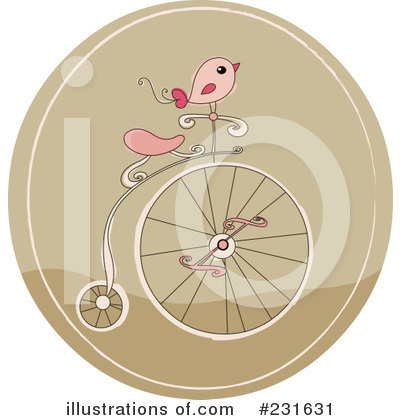 Royalty-Free (RF) Bicycle Clipart Illustration by yayayoyo - Stock Sample #231631