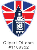 Big Ben Clipart #1109952 by patrimonio