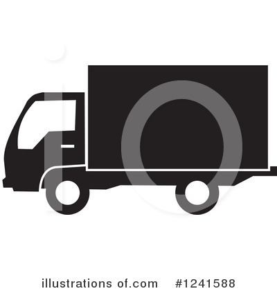 Big Rig Clipart #1241588 by Johnny Sajem