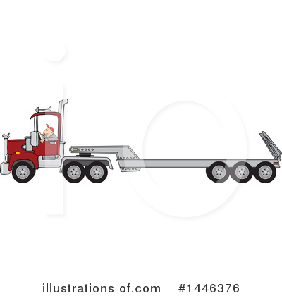 Trucker Clipart #1446376 by djart