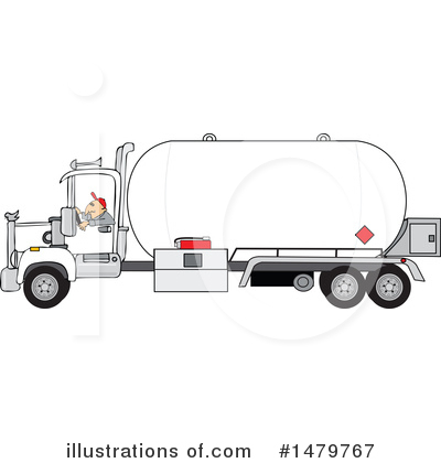 Trucker Clipart #1479767 by djart
