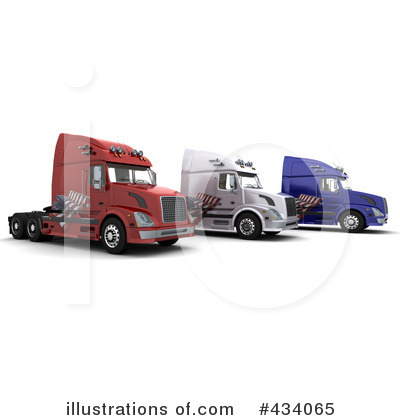 Trucking Clipart #434065 by KJ Pargeter