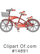 Bike Clipart #14891 by Andy Nortnik