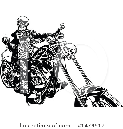 Biker Clipart #1476517 by dero