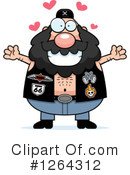 Biker Dude Clipart #1264312 by Cory Thoman