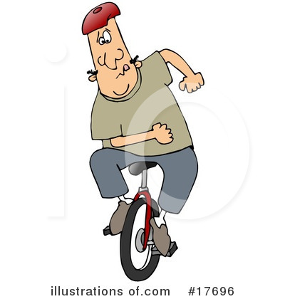 Unicycle Clipart #17696 by djart