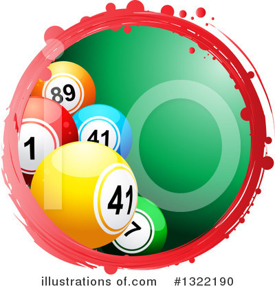 Bingo Balls Clipart #1322190 by elaineitalia