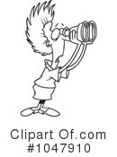 Binoculars Clipart #1047910 by toonaday