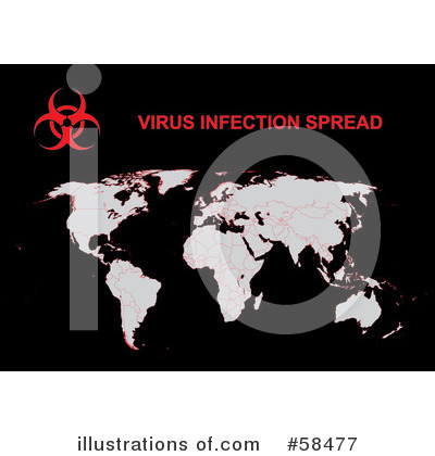 Royalty-Free (RF) Biohazard Clipart Illustration by MilsiArt - Stock Sample #58477
