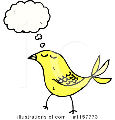 Royalty-Free (RF) Bird Clipart Illustration by lineartestpilot - Stock Sample #1157773