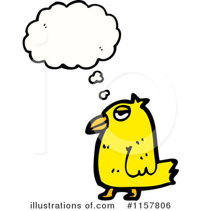 Royalty-Free (RF) Bird Clipart Illustration by lineartestpilot - Stock Sample #1157806