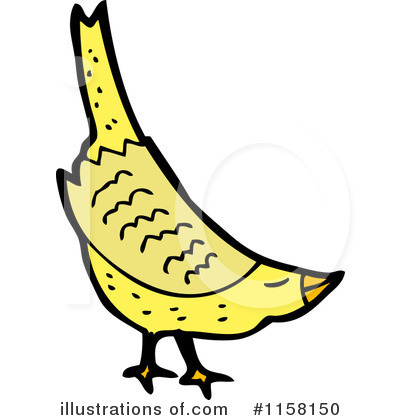 Royalty-Free (RF) Bird Clipart Illustration by lineartestpilot - Stock Sample #1158150