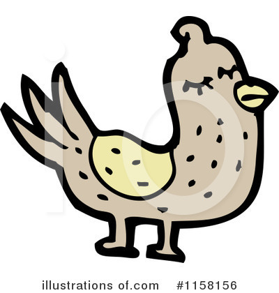 Royalty-Free (RF) Bird Clipart Illustration by lineartestpilot - Stock Sample #1158156