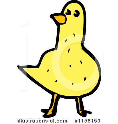 Royalty-Free (RF) Bird Clipart Illustration by lineartestpilot - Stock Sample #1158159