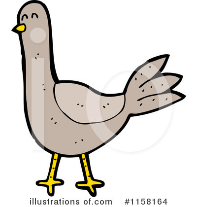 Royalty-Free (RF) Bird Clipart Illustration by lineartestpilot - Stock Sample #1158164