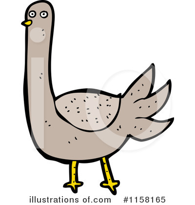 Royalty-Free (RF) Bird Clipart Illustration by lineartestpilot - Stock Sample #1158165