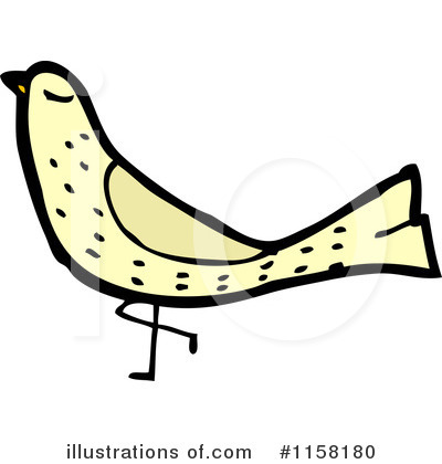 Royalty-Free (RF) Bird Clipart Illustration by lineartestpilot - Stock Sample #1158180