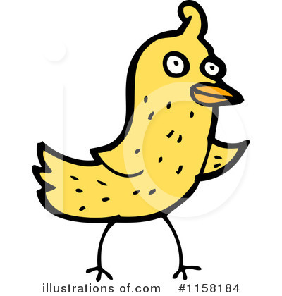 Royalty-Free (RF) Bird Clipart Illustration by lineartestpilot - Stock Sample #1158184