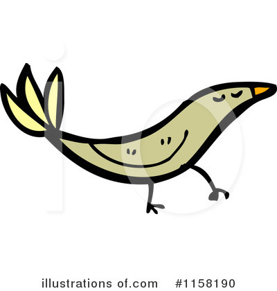 Royalty-Free (RF) Bird Clipart Illustration by lineartestpilot - Stock Sample #1158190