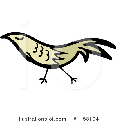 Royalty-Free (RF) Bird Clipart Illustration by lineartestpilot - Stock Sample #1158194