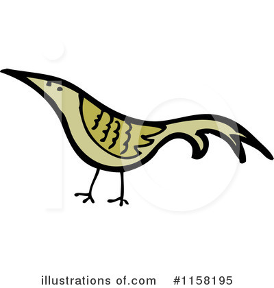 Royalty-Free (RF) Bird Clipart Illustration by lineartestpilot - Stock Sample #1158195