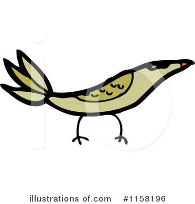 Royalty-Free (RF) Bird Clipart Illustration by lineartestpilot - Stock Sample #1158196