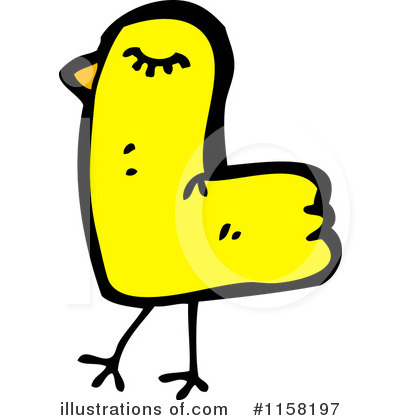 Royalty-Free (RF) Bird Clipart Illustration by lineartestpilot - Stock Sample #1158197