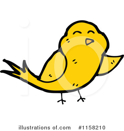 Royalty-Free (RF) Bird Clipart Illustration by lineartestpilot - Stock Sample #1158210