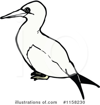Royalty-Free (RF) Bird Clipart Illustration by lineartestpilot - Stock Sample #1158230