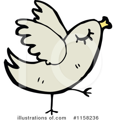 Royalty-Free (RF) Bird Clipart Illustration by lineartestpilot - Stock Sample #1158236