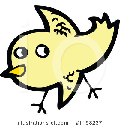 Royalty-Free (RF) Bird Clipart Illustration by lineartestpilot - Stock Sample #1158237