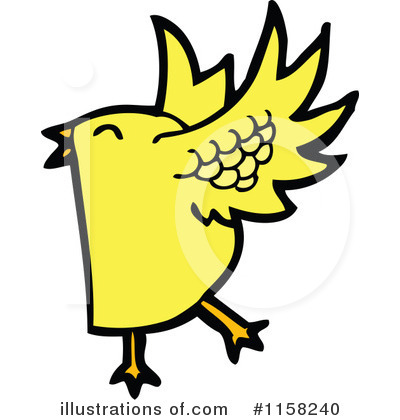 Royalty-Free (RF) Bird Clipart Illustration by lineartestpilot - Stock Sample #1158240