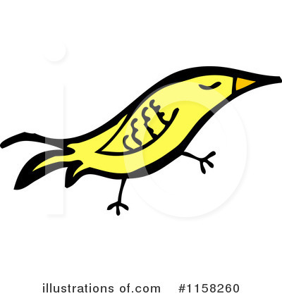 Royalty-Free (RF) Bird Clipart Illustration by lineartestpilot - Stock Sample #1158260