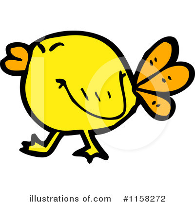 Royalty-Free (RF) Bird Clipart Illustration by lineartestpilot - Stock Sample #1158272