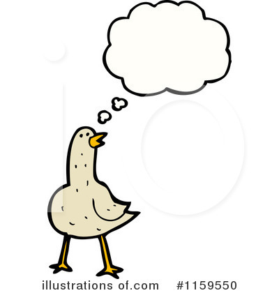 Royalty-Free (RF) Bird Clipart Illustration by lineartestpilot - Stock Sample #1159550