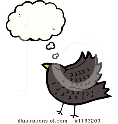 Royalty-Free (RF) Bird Clipart Illustration by lineartestpilot - Stock Sample #1163209