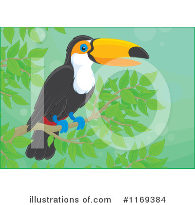 Toucan Clipart #1169384 by Alex Bannykh