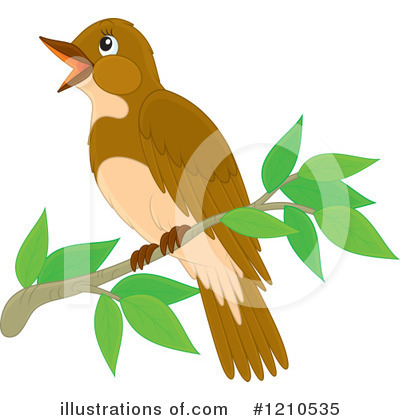 Royalty-Free (RF) Bird Clipart Illustration by Alex Bannykh - Stock Sample #1210535