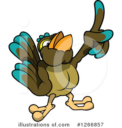 Royalty-Free (RF) Bird Clipart Illustration by dero - Stock Sample #1266857