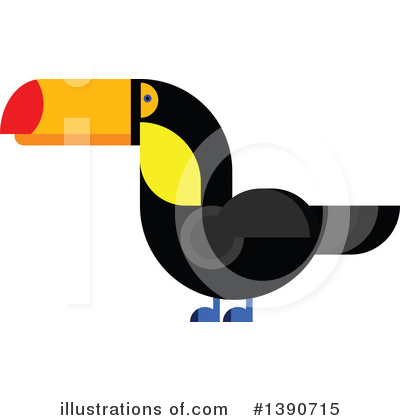 Toucan Clipart #1390715 by Vector Tradition SM