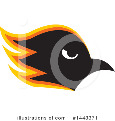 Royalty-Free (RF) Bird Clipart Illustration by ColorMagic - Stock Sample #1443371