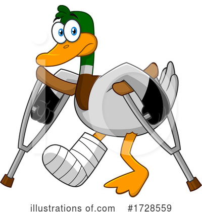 Duck Clipart #1728559 by Hit Toon