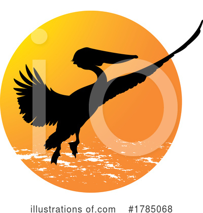 Pelican Clipart #1785068 by Lal Perera